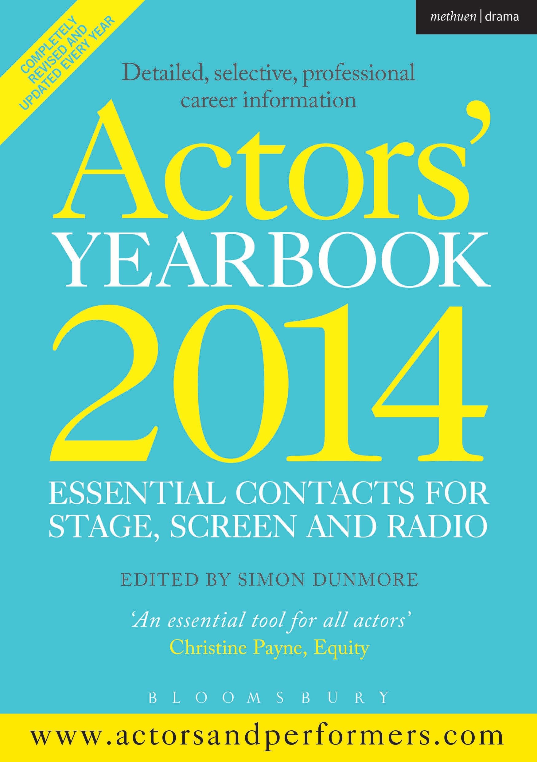 Actors' Yearbook 2014 réussir ses castings de cinéma