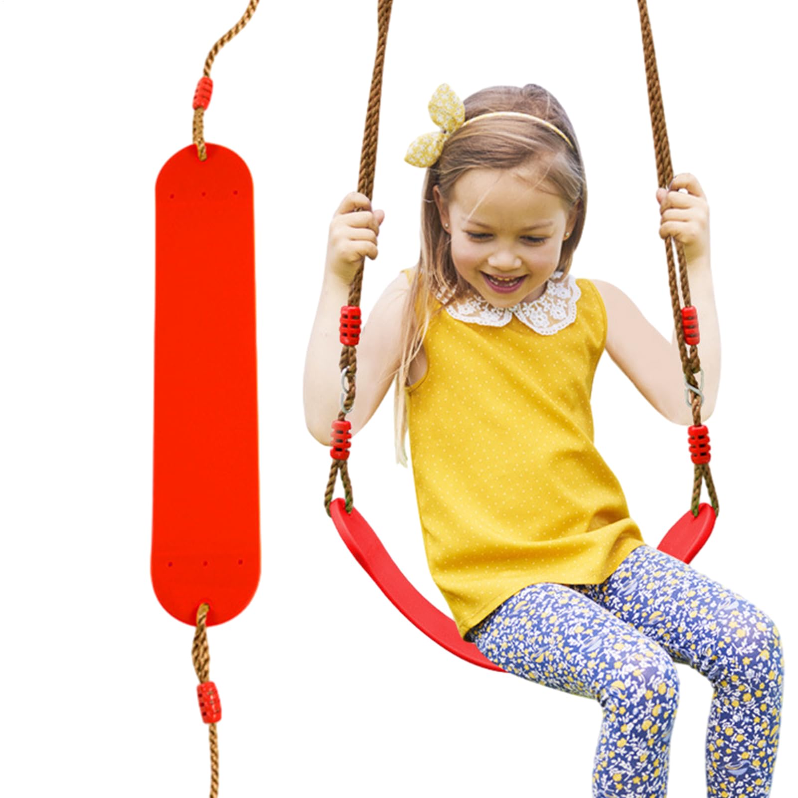 Balançoire de jardin extérieur siège EVA pour cour maternelle et élèves