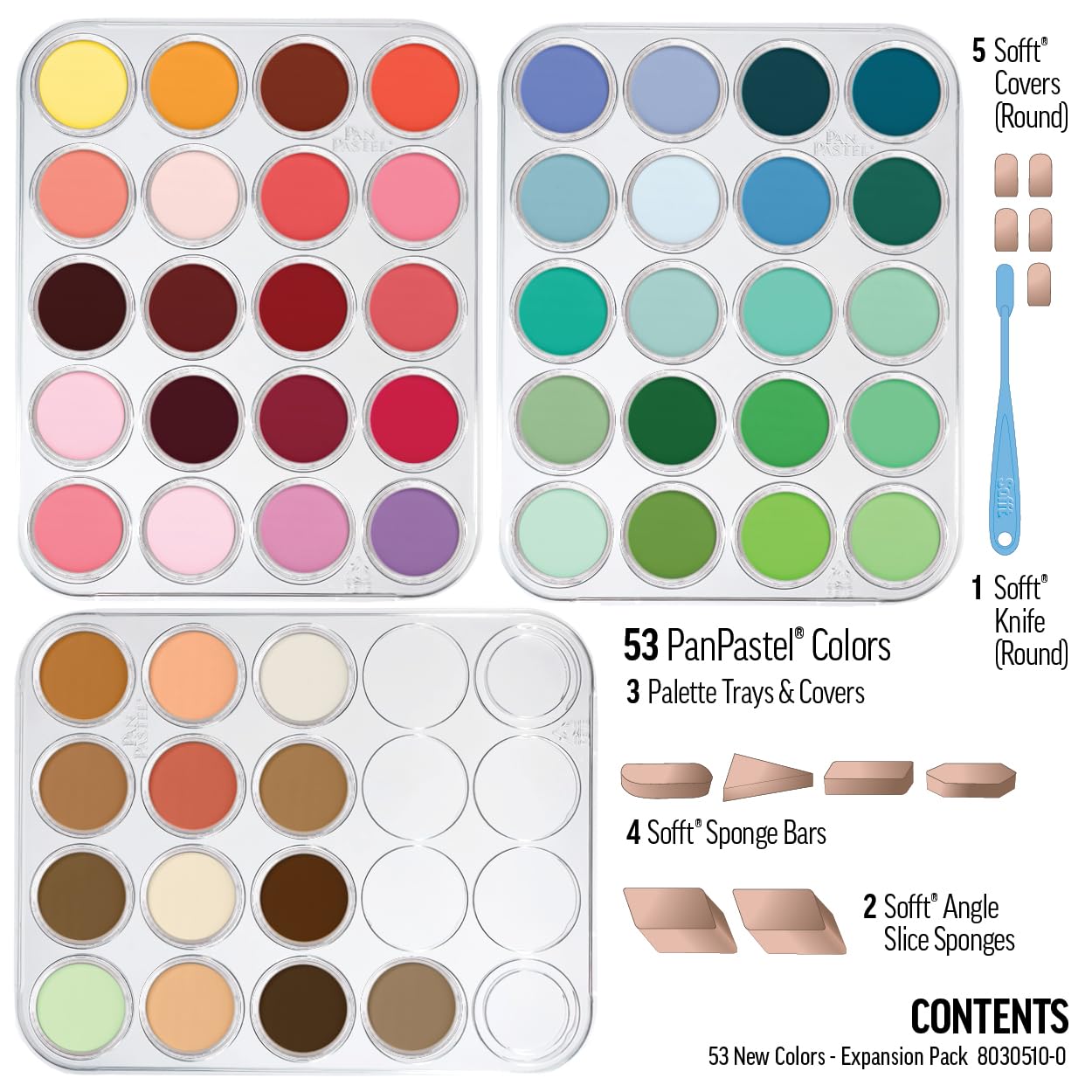 Amazon.com: PanPastel Artist Pastels by GOLDEN, Expansion Pack, 53