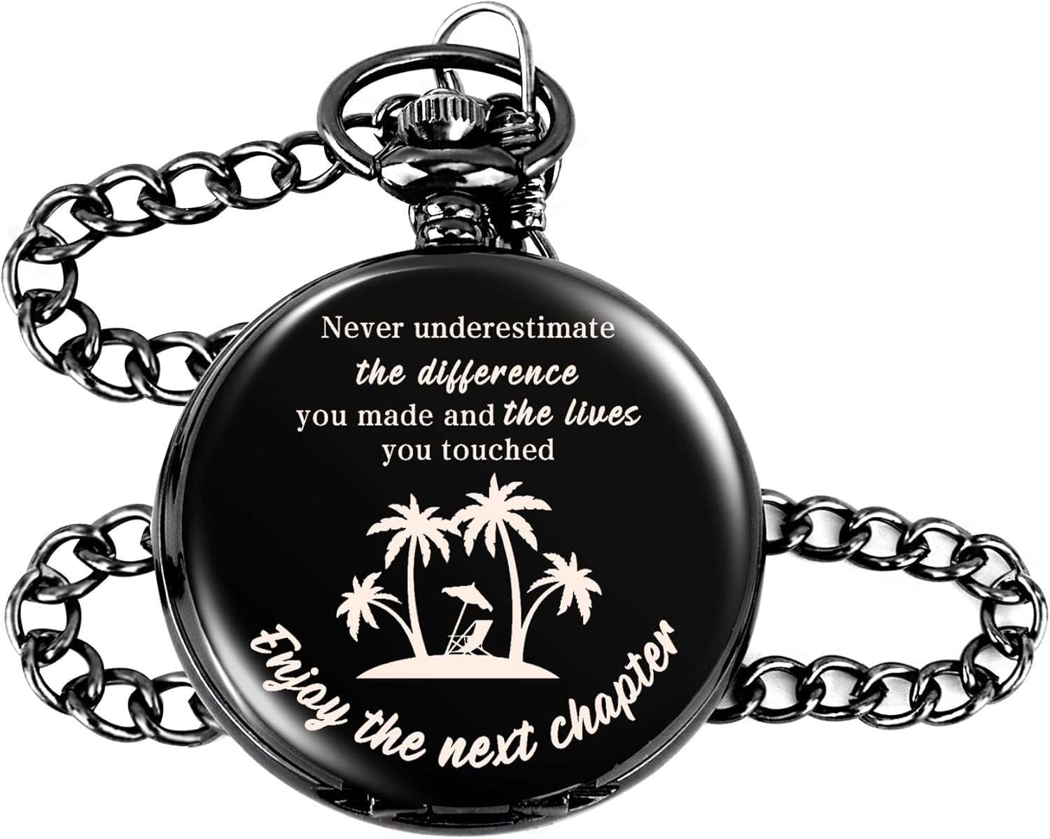 Christmas Valentines Day Fathers Day Stocking Stuffers Birthday New Years Gifts Idea Pocket Watch Gifts