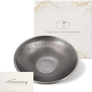 11 Year Anniversary Wedding Gifts for Him, 11th Anniversary Jewelry Tray for Her Wife