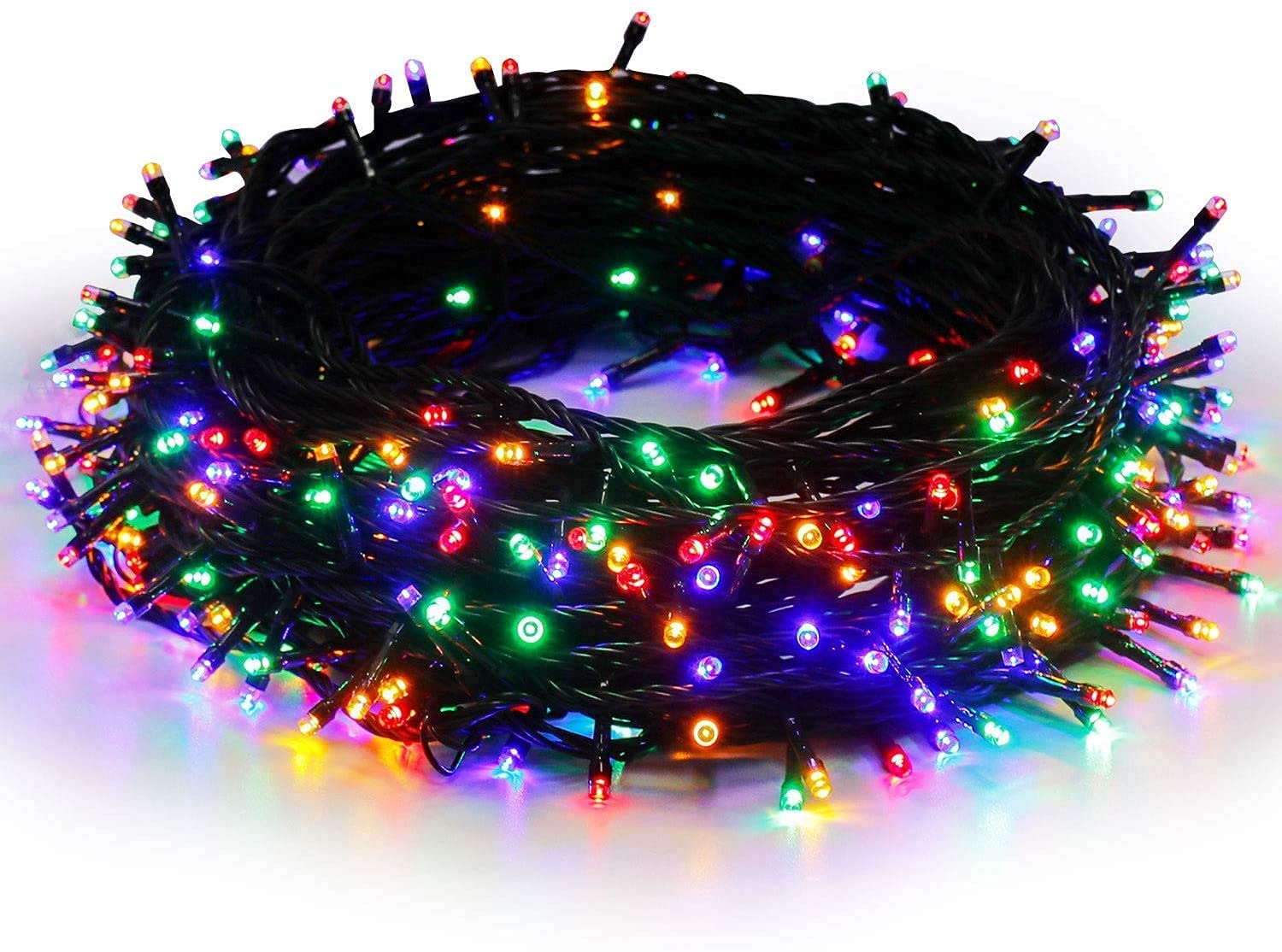 Lexton 40 LED Power Pixel Serial String/Fairy Light | Plug Sourced | Suitable for Home & Outdoor Decoration, Diwali, Christmas, Ramadan, Wedding, Party, Festival (Pack of 100, Multicolor)