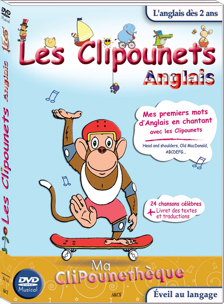 Les Clipounets Anglais [DVD]