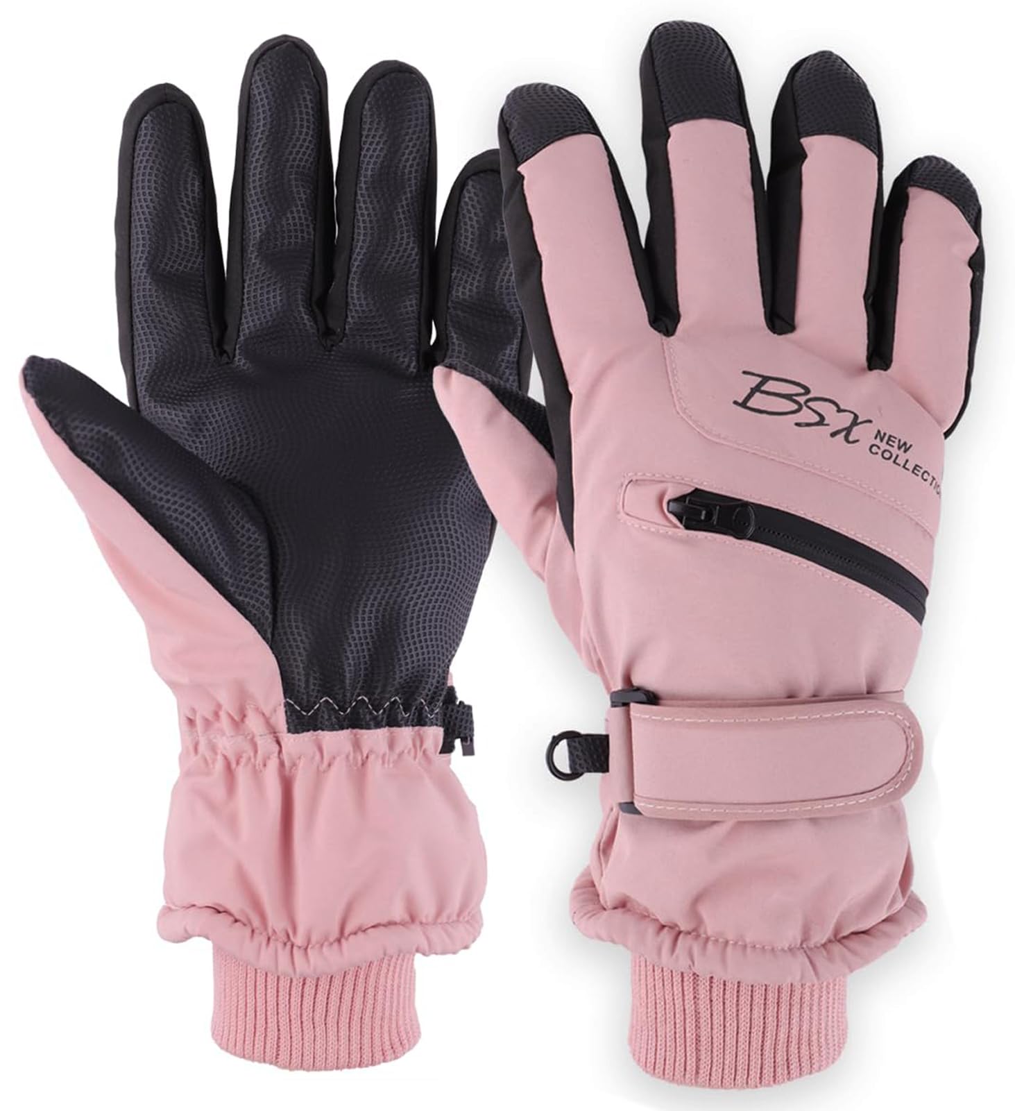 Winter Ski Snow Gloves Women Men Water-Repellent Snowboarding Gloves Touch Screen Snow Glove for Cold Weather