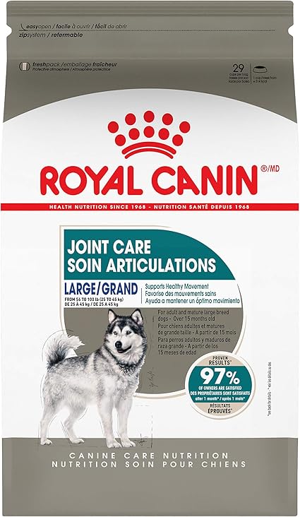 Royal canin large breed joint & coat care dry dog food Clearance