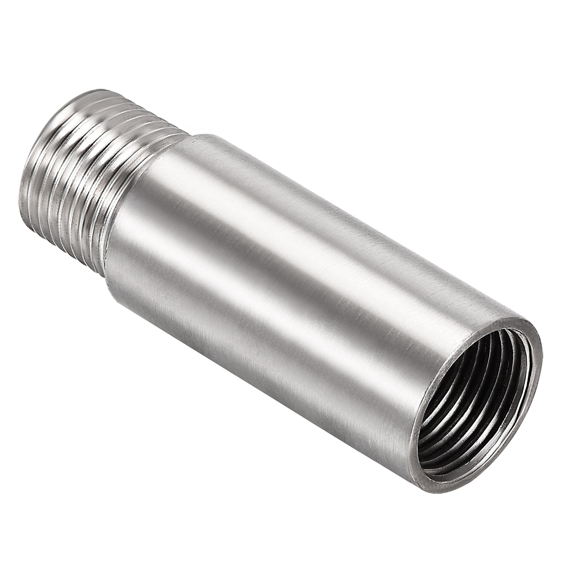 Unifizz Shower Head Extension Arm,70mm Shower Arm Extension Shower Head Extender 304 Stainless Steel 1/2PT Male to 1/2PT Female Thread