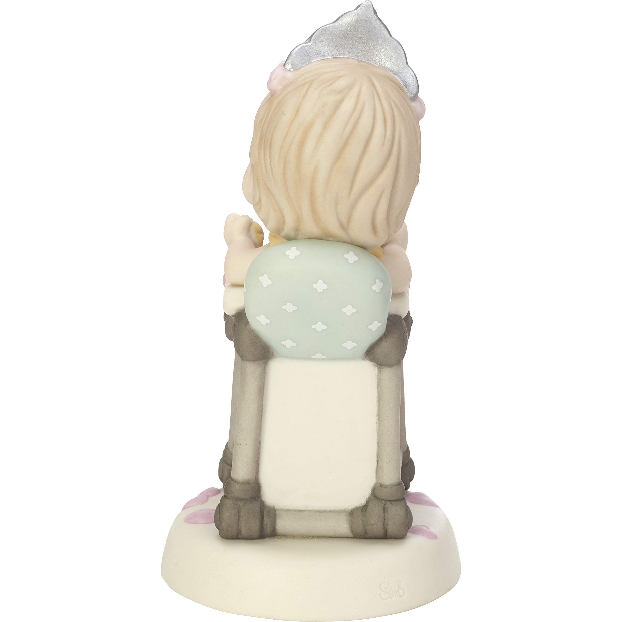 Precious Moments Growing in Grace Age 16 | Brunette Girl Bisque Porcelain Figurine