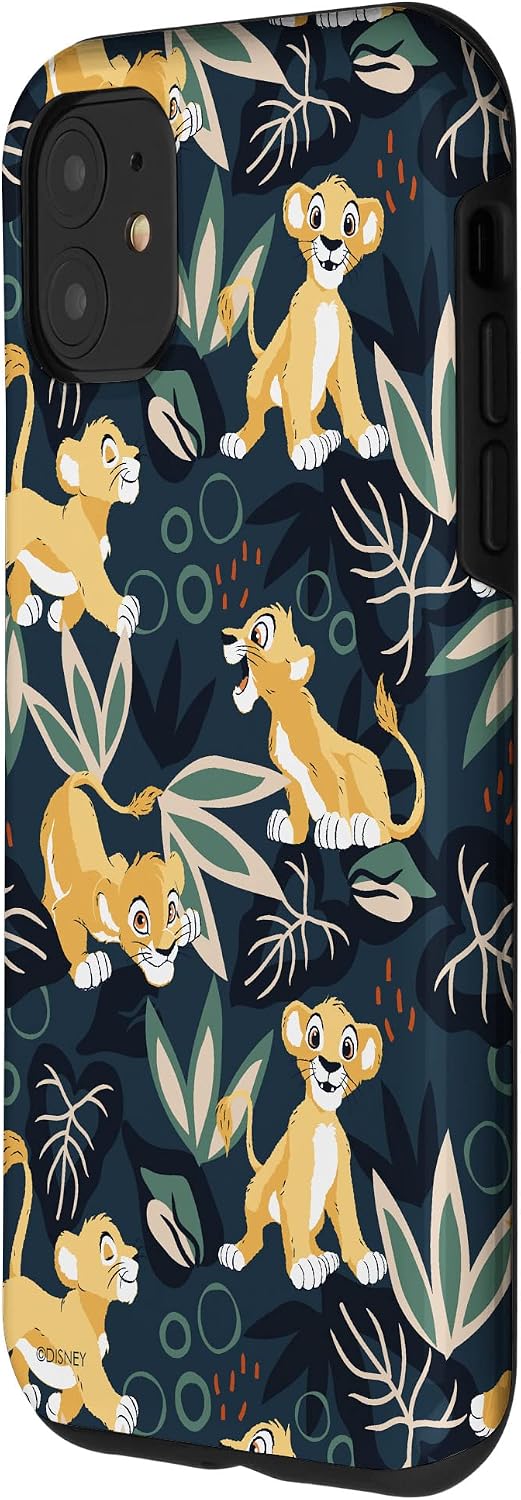Disney The Lion King Young Simba Jungle Print Case for iPhone 11