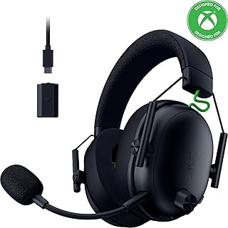 Razer BlackShark V3 Wireless Xbox Gaming Headset, 50mm Drivers, Black