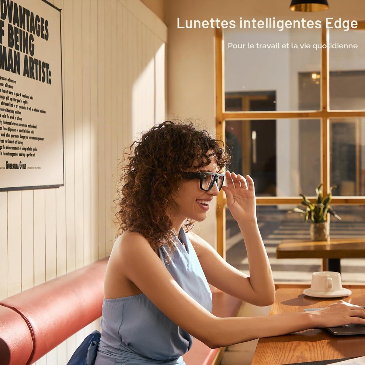 OHO 4K Ultra-Lightweight Smart Glasses, AI Chat & Real-Time Translation, OHO App Supported, Record-While-Charging, UV400 Lens