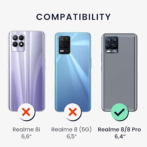 Miniatura 6 de kwmobile Funda compatible con Realme 88 Pro - Funda protectora delgada de TPU con acabado mate suave - Menta fresca