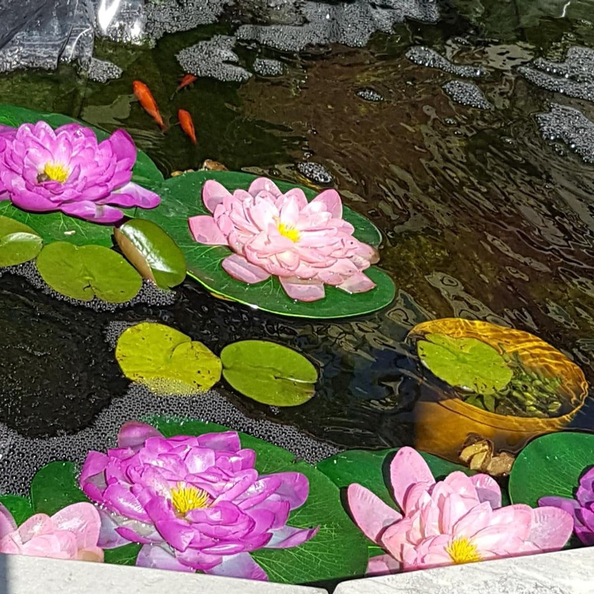 Rivestimento flessibile per laghetto, 1,5 x 2 m, 4 x 6 m, 5 x 8 m, 6 x 12 m, 10 x 15 m, 0,12 mm, resistente, impermeabile, nero, per giardino, laghetti, giochi d'acqua e piante acquatiche (1,5 x 8 m)