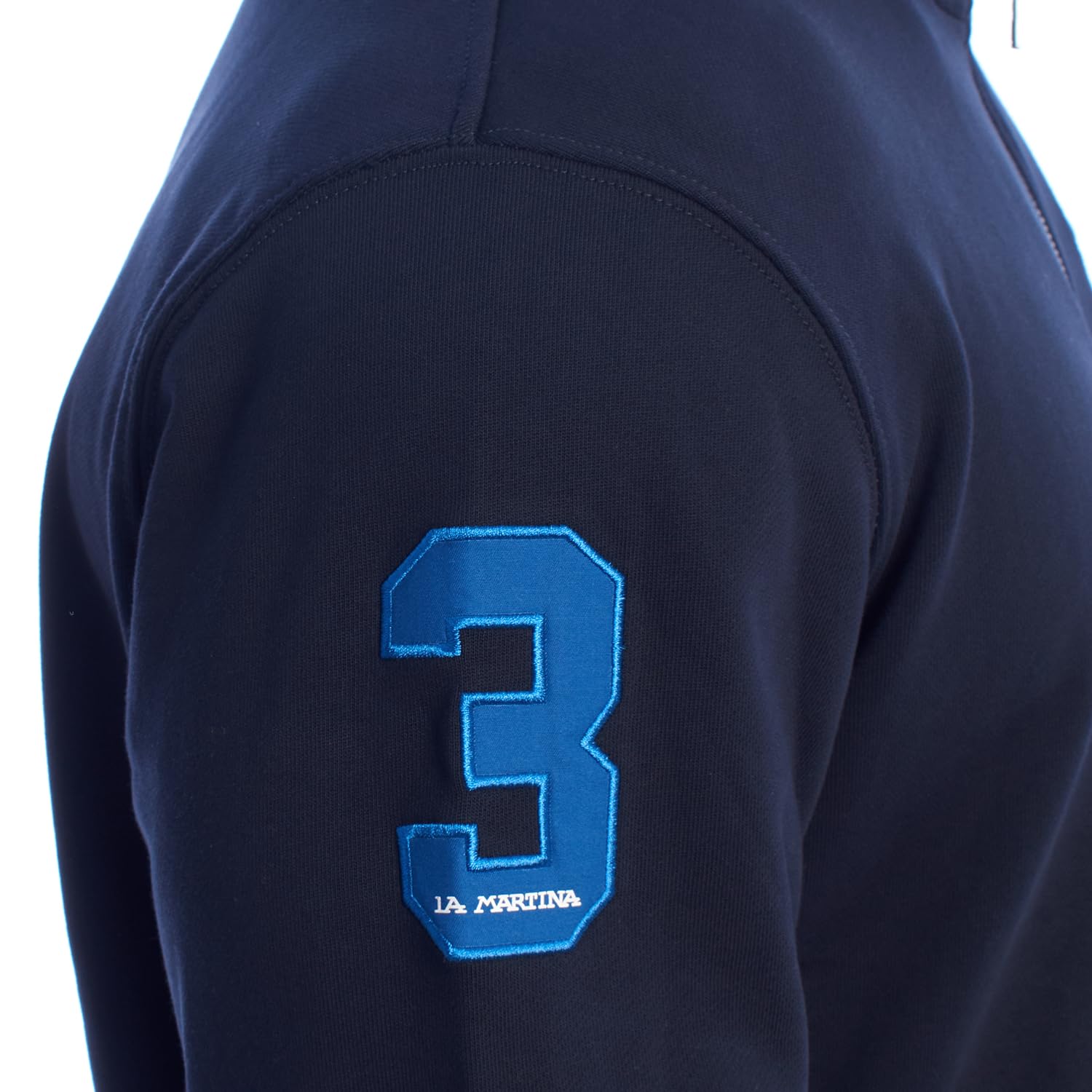 La Martina Sweat-Shirt zippé Coupe régulière pour Hommes YMF300-FP568