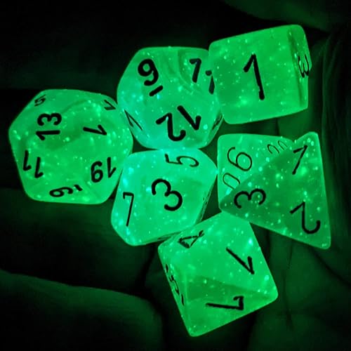 Miniatura 3 de Gemini - Juego de dados poliédricos | Juego de 7 dados en una variedad de tamaños diseñados para juegos de rol | Dados de alta calidad para juegos