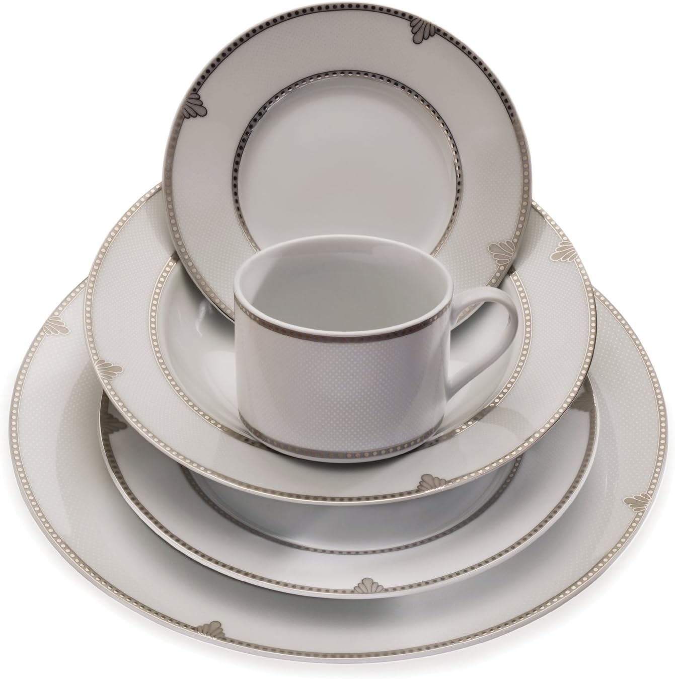 Sophisticated Bead Dinnerware Set