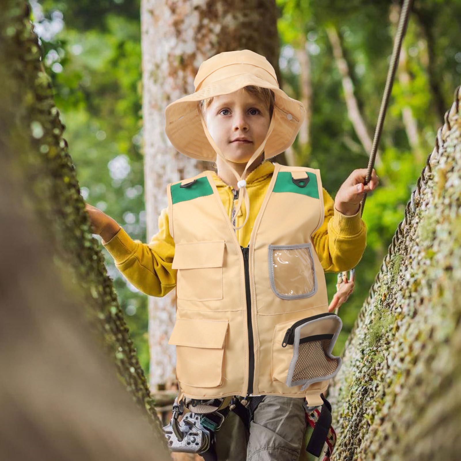 Kit de Explorador para Niños 1 Set de Tejido y Plástico