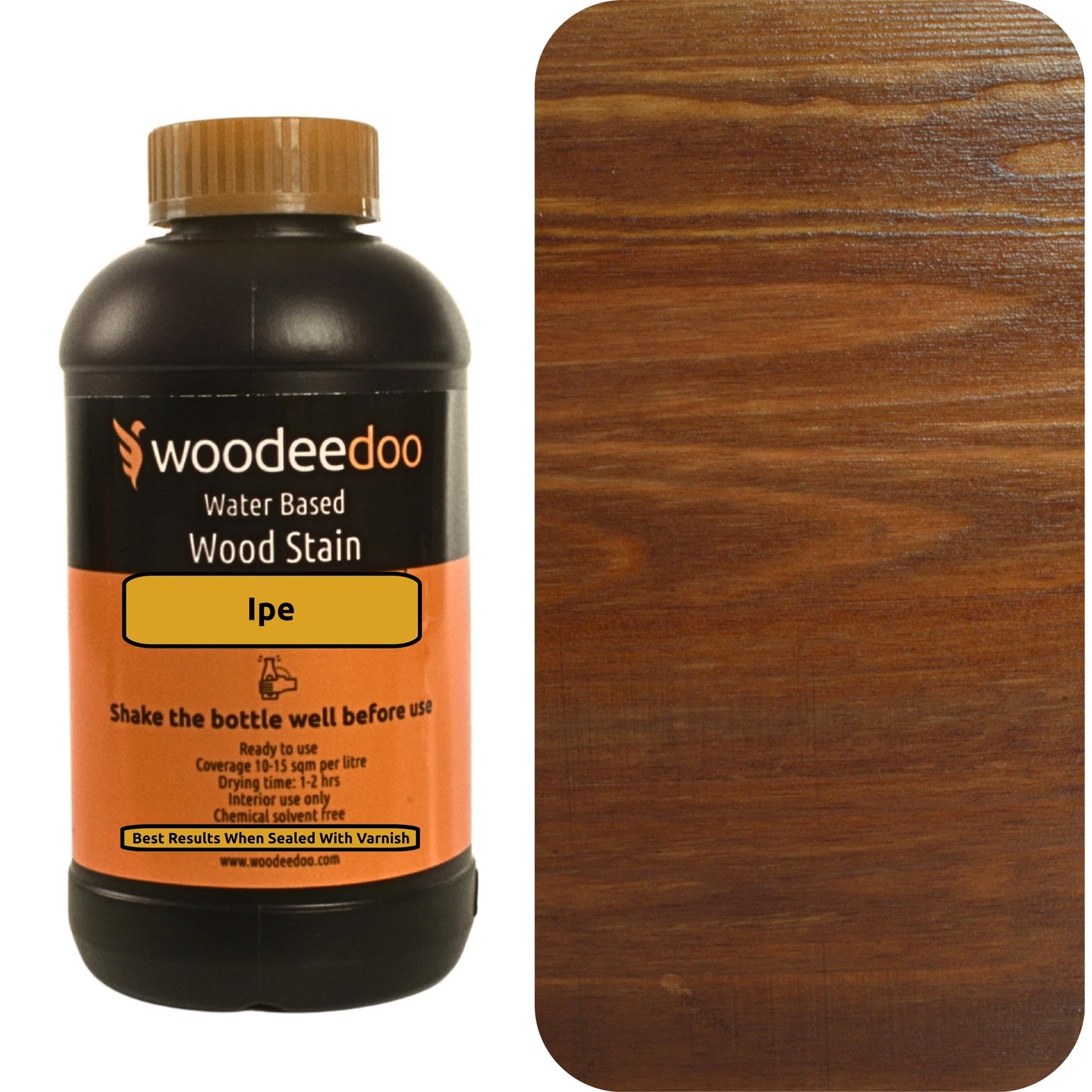 B&Q -  Water-Based Wood Stain DyeIpe200MlReady To Use Quick Dry