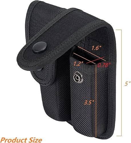Miniatura 3 de TACNEX Funda para cargador individualdoble con cinturón de servicio de nailon para pistola Mag MOLLE, funda de transporte compatible con cargadores
