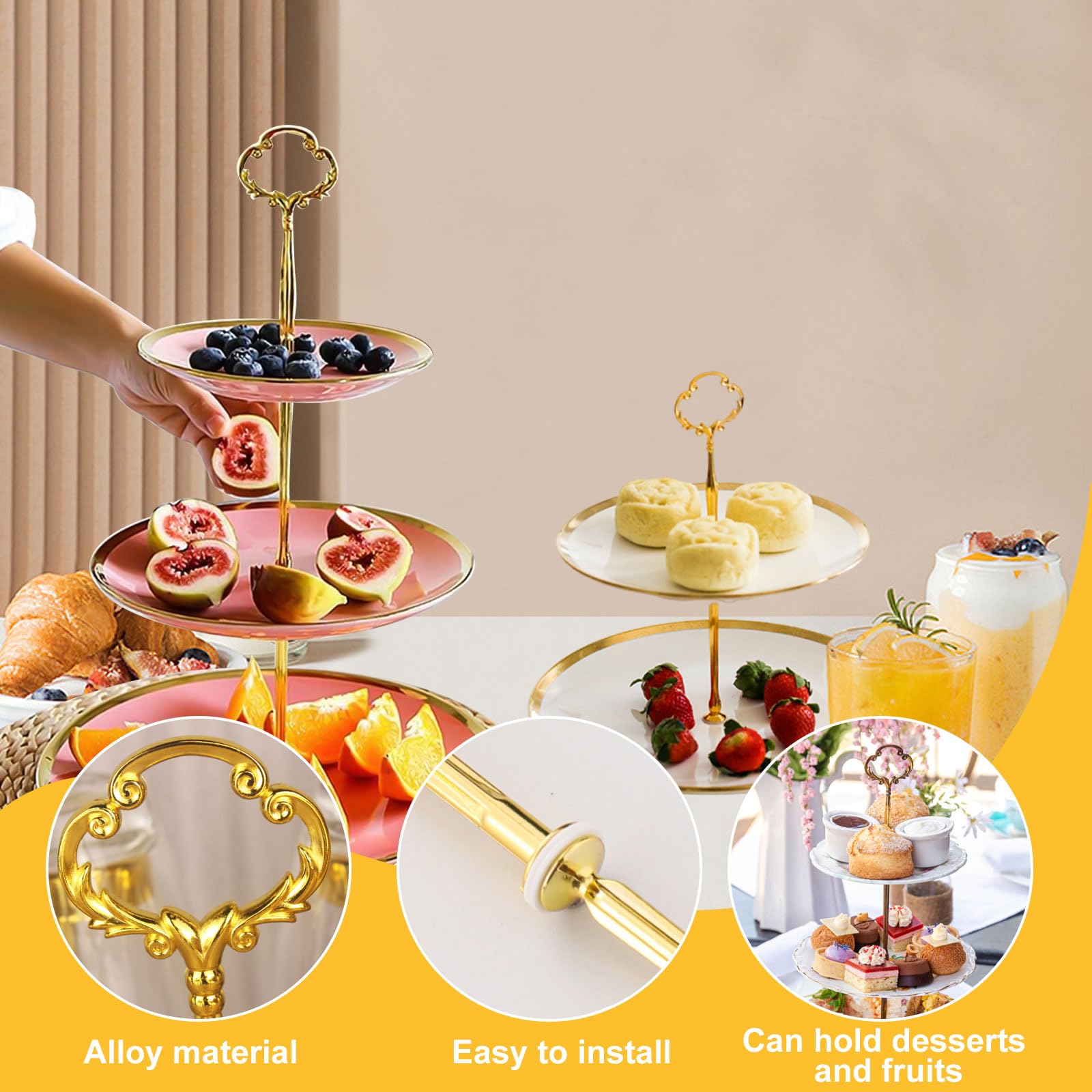 Cake stand accessori per torte Kit kit stand per torte aste