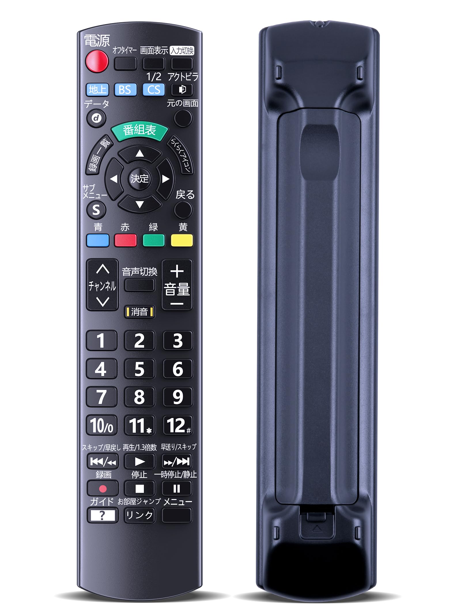 Amazon | テレビリモコン N2QAYB001017 for パナソニック panasonic 
