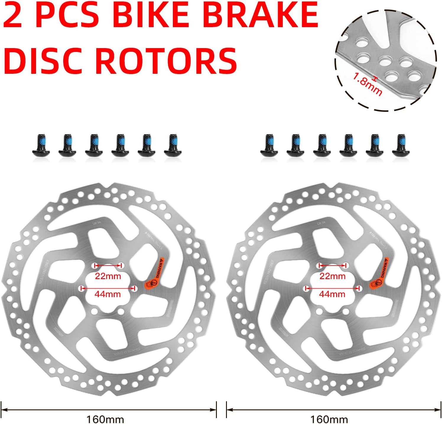 MT200 MTB Hydraulic Disc Brakes Set with RT26 160mm Rotors Left Front 800mm Right Rear 1550mm Mountain Bike Hydraulic Brake Mountain Bike Bicycle Disc Brake 2 Piston
