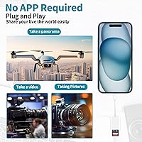 Vista 7 de (Certificado MFi) Lector de cámara de tarjetas USB C a SD, lector de tarjetas esbeecables SD para iPhone15, visor de cámara de rastro, adaptador