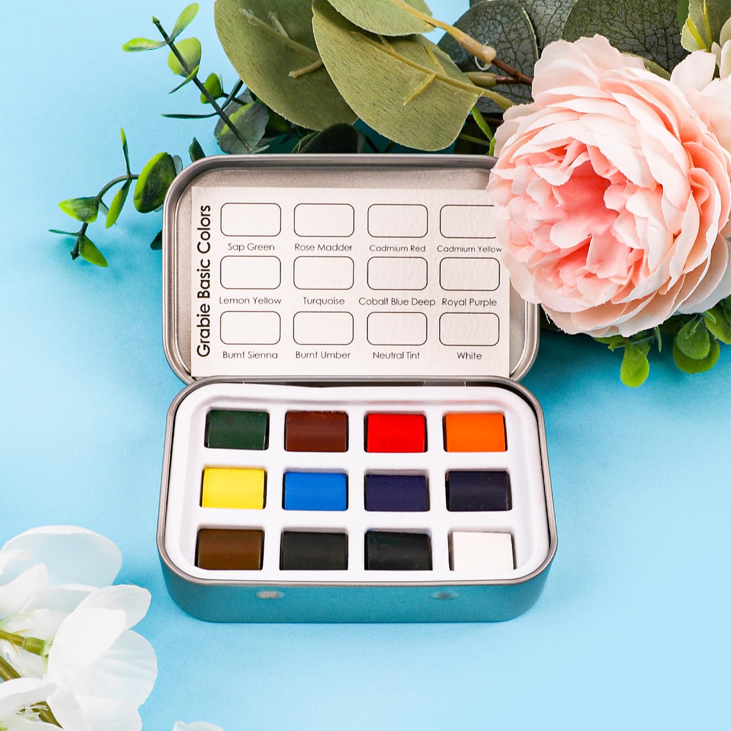 Grabie Watercolor Paint Set - Travel Watercolor Kit -5