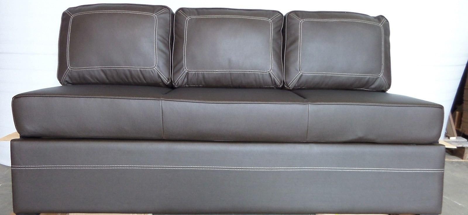 RV 72" Jack Knife Sleeper Sofa Bed Couch (Chestnut)