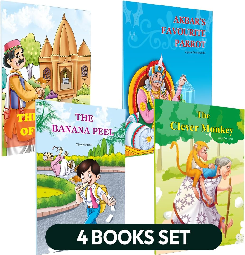 Kids Story Books For 3 To 5 Years Old | Indian Traditional Moral Story Book For 3 Year Old Children | My First Library Box Set | Nursery Reading | ... 8-12 7 8 9 0 Good Habits Manners Kids Stories