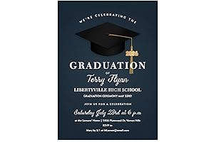 Let's Make Memories Personalized Cap + Tassel Graduation Card 2024