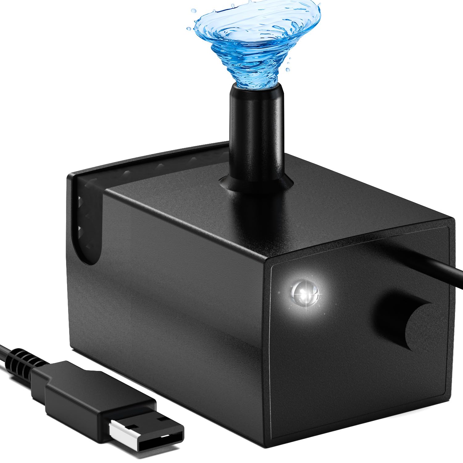 Replacement Water Pump for 3 Gallons Dog Water Fountain Stainless Steel Pet Water Fountain for Large Dogs, Replacement Pump Safe, Quiet and Powerful Smart Water Pump