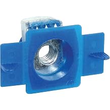Newhouse Electric CN38-5PK Nylon Strut Cone Nut .375-inch 5-Pack, Electro-Galvanized Strut Channel Cone Nut for Use with A, C, E, and H-Series Channels