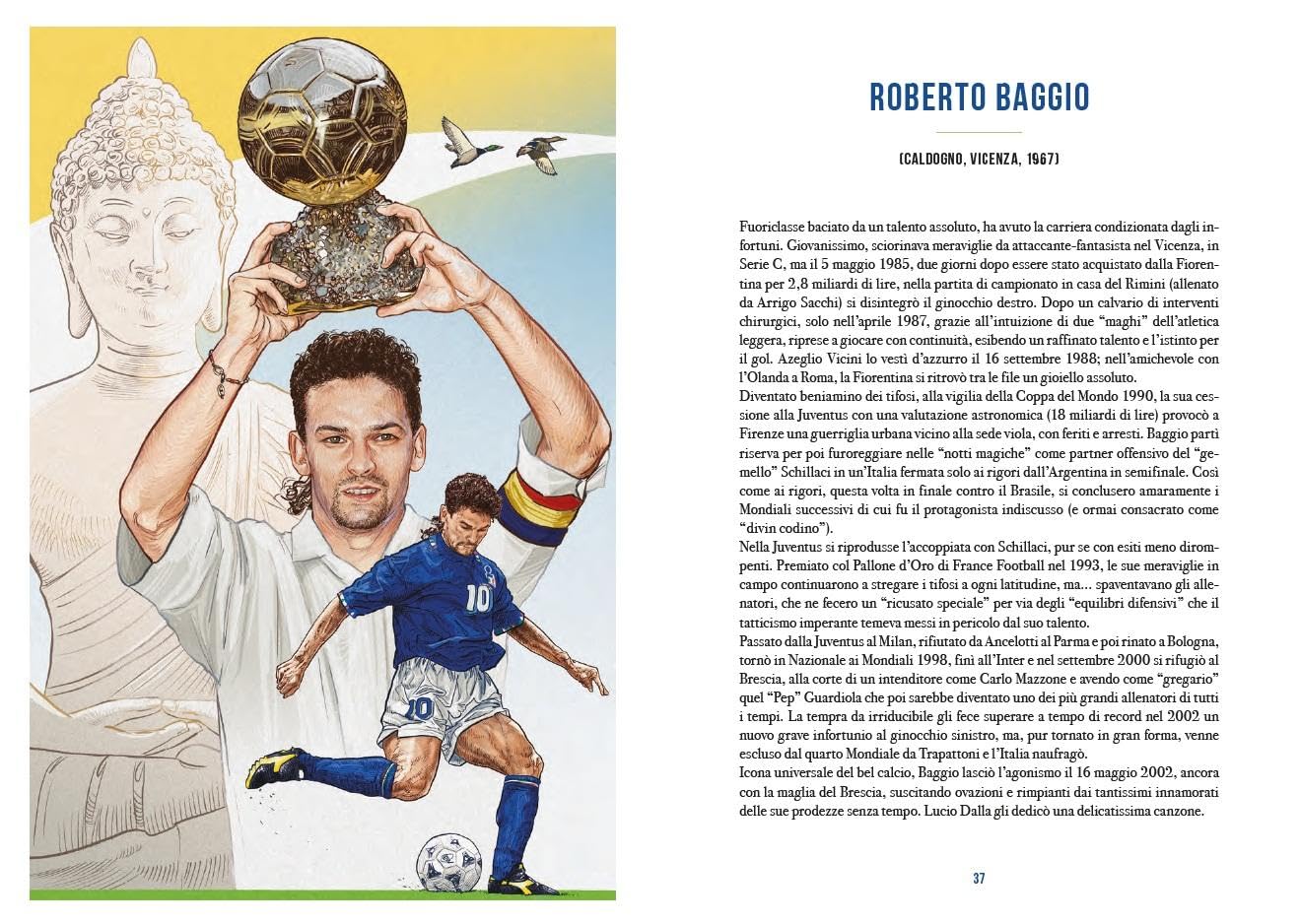 La storia del calcio azzurro in 50 ritratti