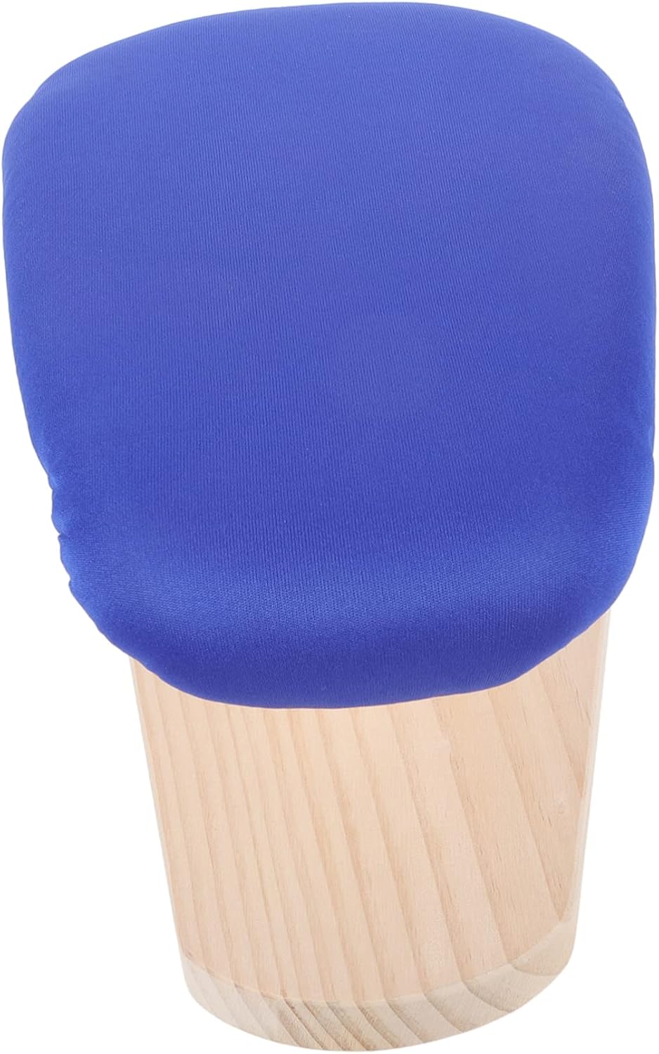 Compact Curved Wooden Tabletop Ironing Board with Premium Elastic Cover Stable Cloth Surface for Household Use for Garment Steaming and Tailoring Space Saving Design