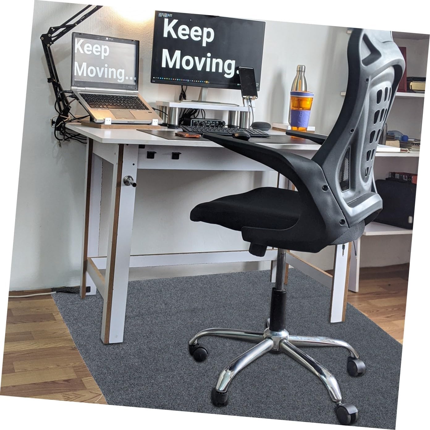 ABOOFAN 1pc Self Adhesive Ground Mat Non Slip Floor Protector for Office Home Bathroom Use Material for Housewarming