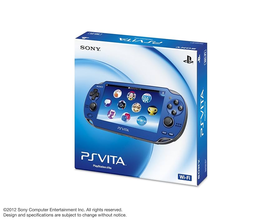 PlayStation Vita - PSVITA本体1000 USED PS Playstation vita Wi-Fi model SAPPHIRE BLUE PCH-1000