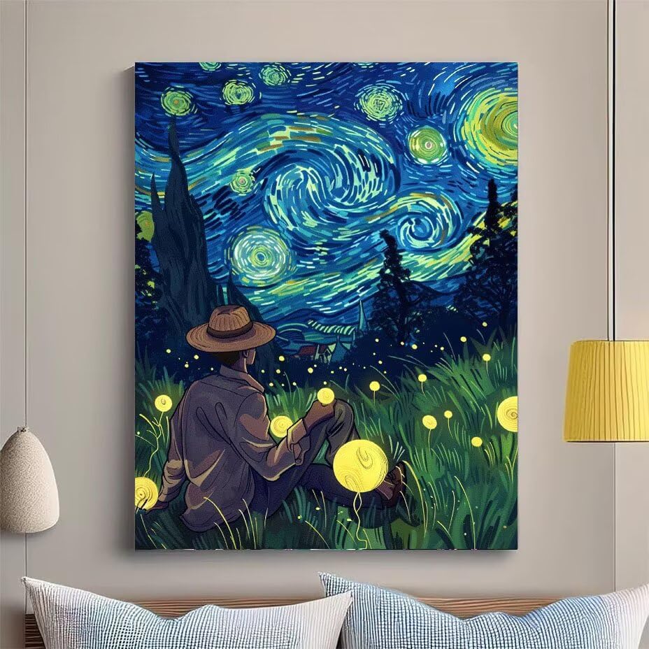 Diamond painting ciel étoilé pour décorer votre salon avec élégance - 2