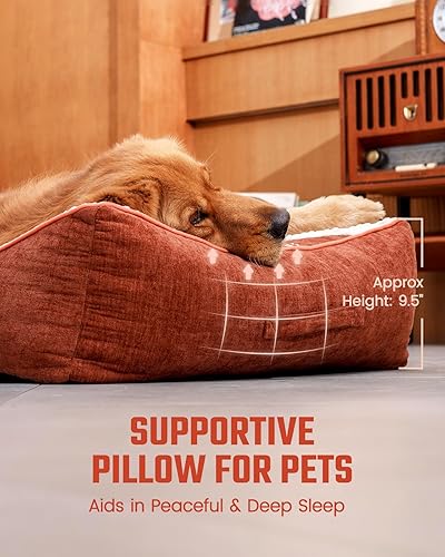 Miniatura 2 de Cama para perros XL para jaula tapete ortopédico de espuma grande y cómoda cama plana para mascotas con funda extraíble lavable, adecuada para