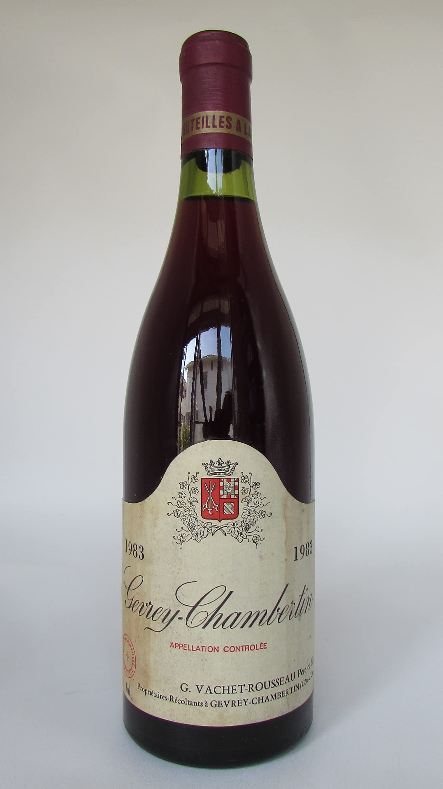 Amazon.co.jp: Gevrey-Chambertin 1983 G.Vachet-Rousseau Pere & Fils