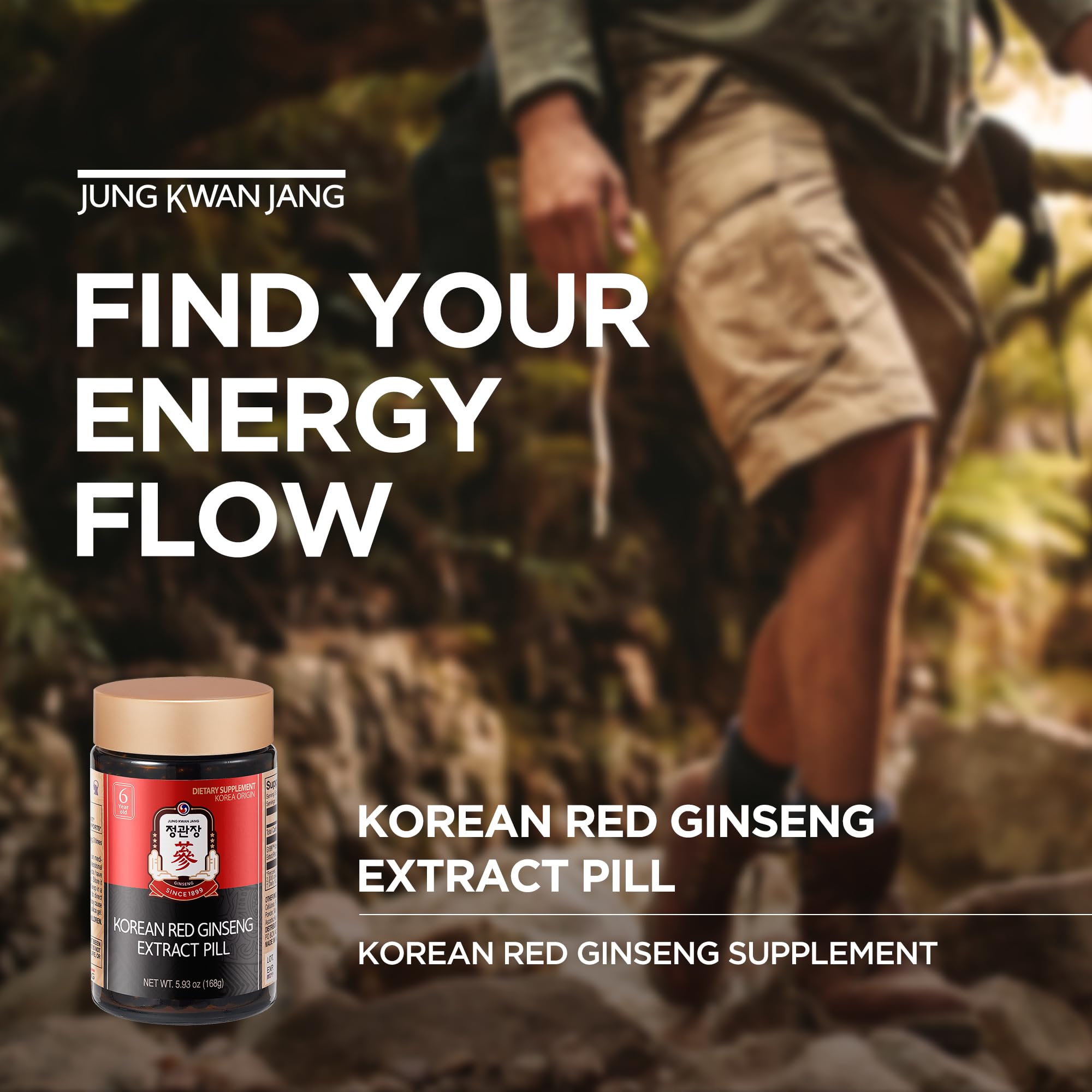 Amazon.com: JUNG KWAN JANG Korean Red Ginseng Extract Pill Energy