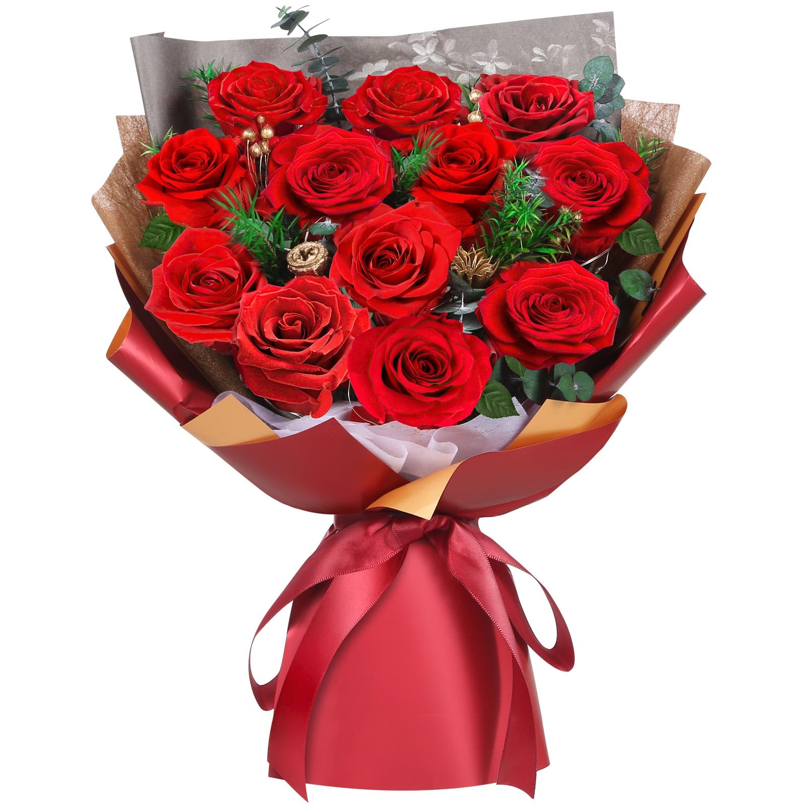 ADDWel 12 preserved roses bouquet