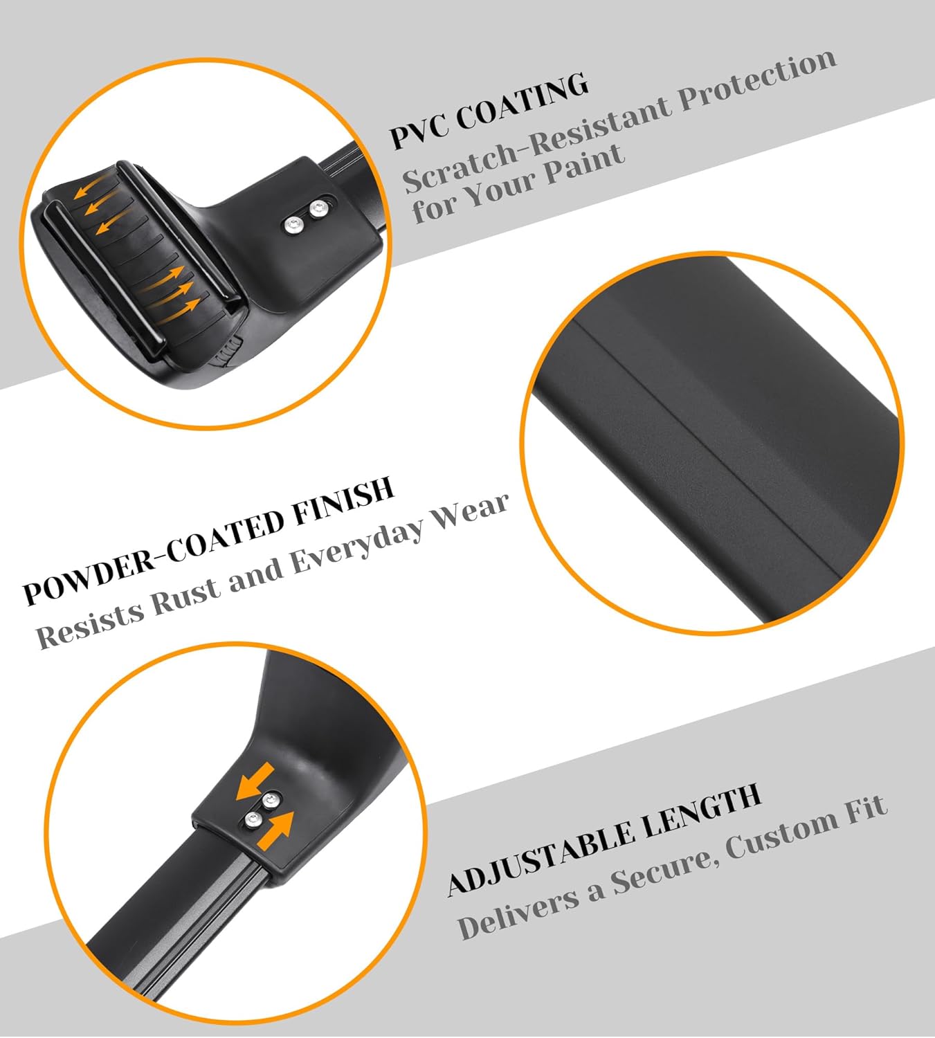 Snailfly Lockable Crossbars for Mitsubishi Outlander 2022-2026 & Outlander PHEV 2023-2026 (with Flush Side Rails), Aluminum Roof Rack Cross Bars, Cargo Carrier Accessories for Kayaks Bikes Skis Canoes