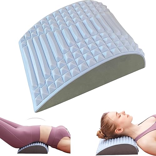 Refresh Neck and Back Stretcher for Sciatica Pain Relief Devices,Back Stretcher for Lower Back Pain Relief in Office,Acemend Smooth Spine