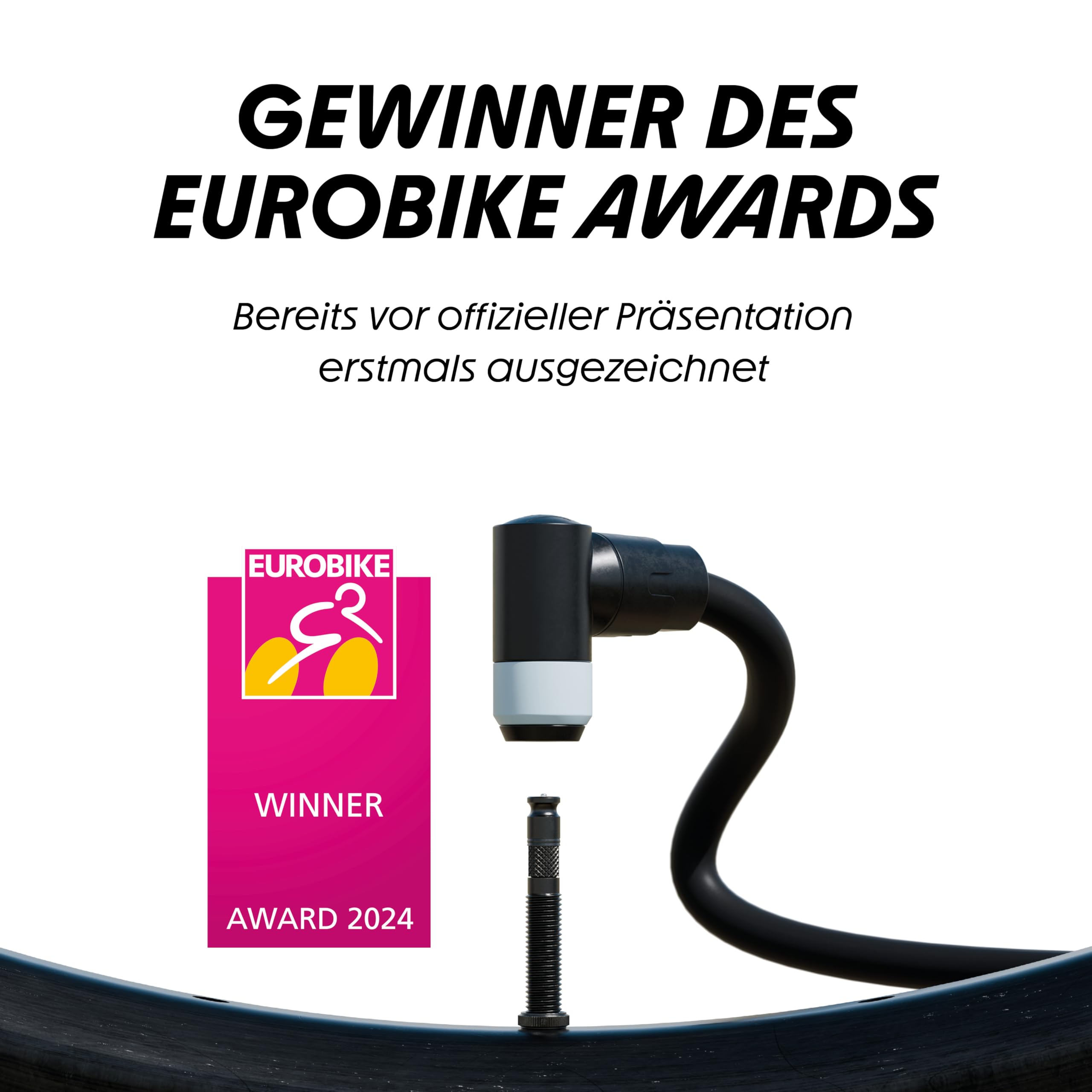 Schwalbe Clik Valve Conversion Set - Presta/SV Valve Conversion Kit - Innovation for Inflating Bicycle Tyres