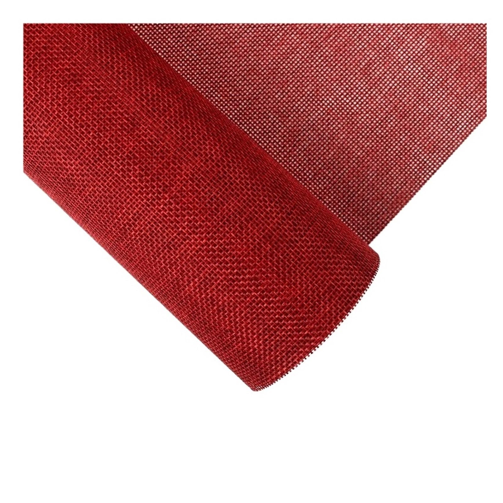 Geschenkpapier, Leinen, Blumen-Geschenkpapier für Valentinstag, Hochzeit | Leinenähnliches Aktenpapier, Blumenstrauß-Verpackungszubehör(Wine)
