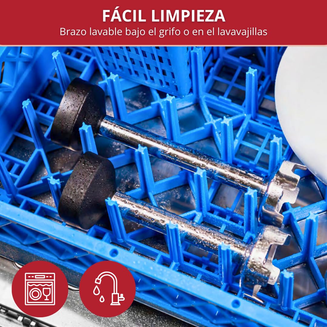 Yommak - Frullatore a mano XM-52 Sammic - 570 W frullatore industriale da 525 mm per contenitori fino a 120 litri - Mixer cucina ideale per uso professionale pasticceria Horeca