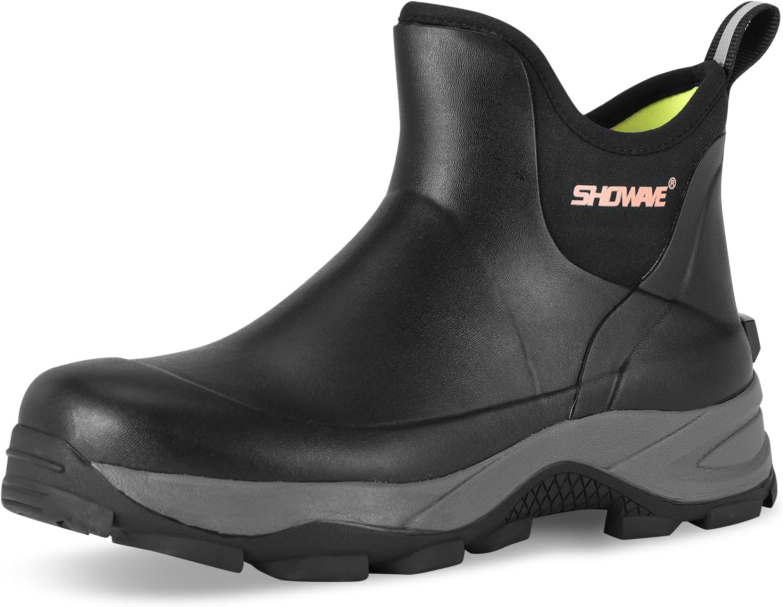 Short Rubber Boots for Men Waterproof Rain Boots Hunting Shoes