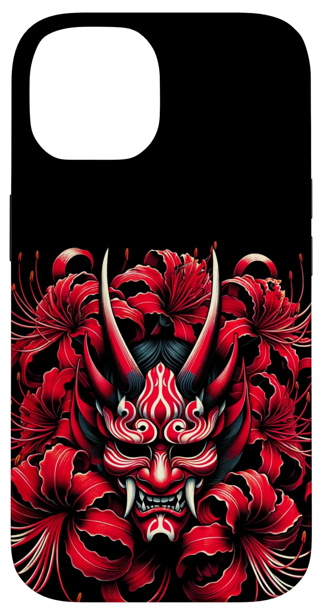 Amazon.com: Oni Mask and Red Spider Lily: Supernatural Elegance
