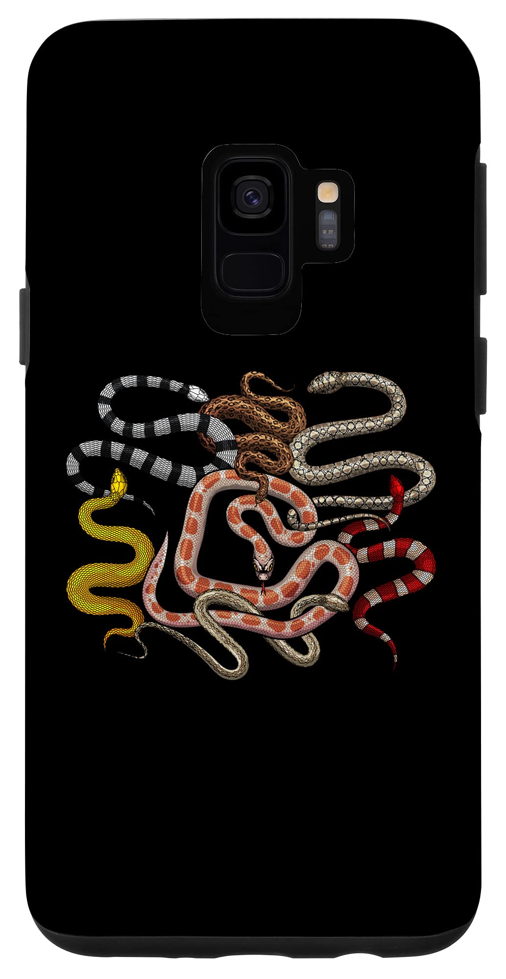 Galaxy S9 Cool Snake For Men Women Boa Serpent Corn Coral Rattle Snake Case