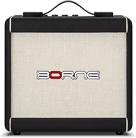 Amplificador Cubo Para Guitarra Borne F60 Preto 15W Bivolt Automático